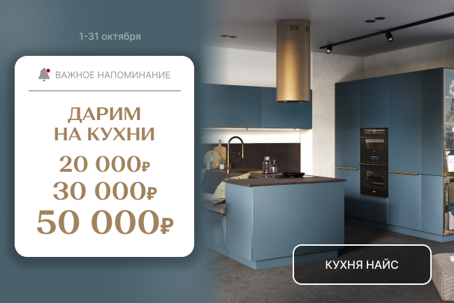 Градация цен на кухни